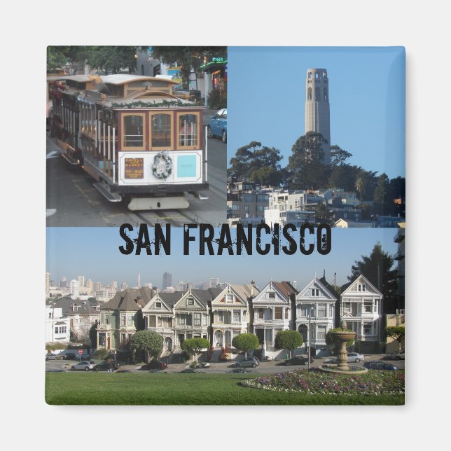 San Francisco, CA Magnet (Framsidan)