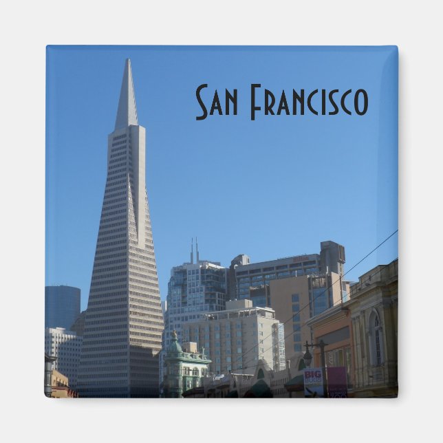 San Francisco, CA Magnet (Framsidan)