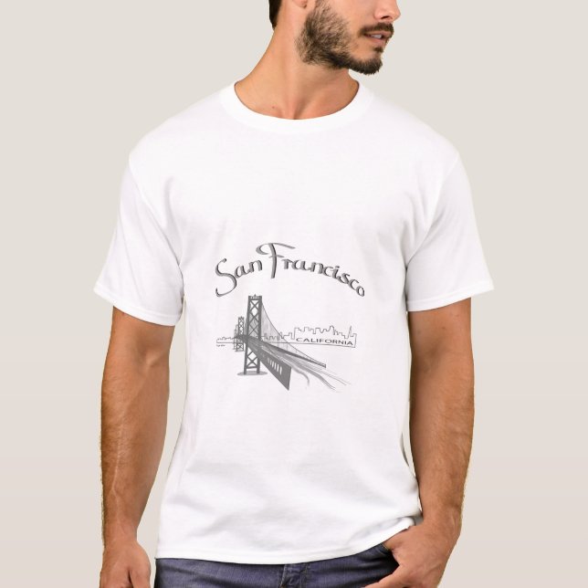 San Francisco CA T-shirt (Framsida)
