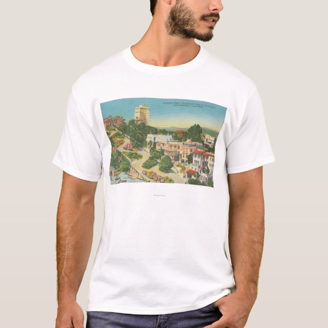 San Francisco CA Tee Shirt (Framsida)