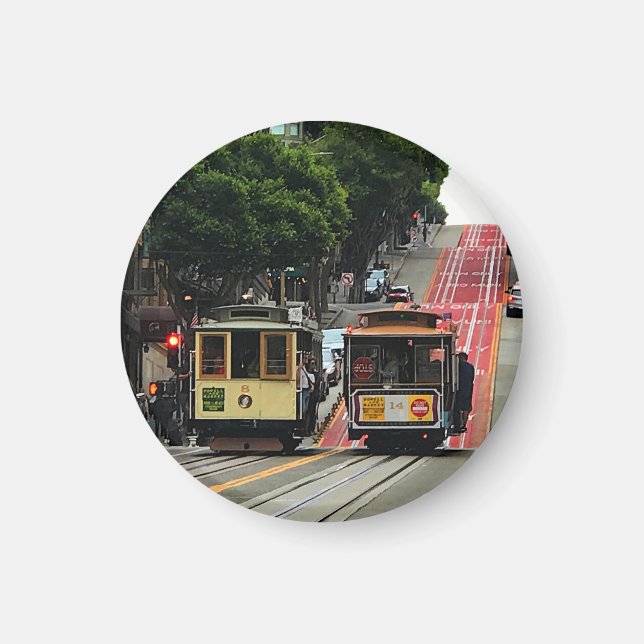 San Francisco Cable Car #2 Magnet (Framsidan)