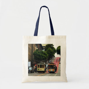 San Francisco Cable Car #2 Tote Bag Tygkasse