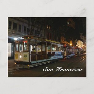 San Francisco Cable Car #3 vykort