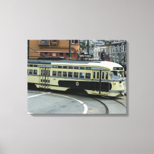 San Francisco Cable Car Canvastryck