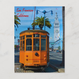 San Francisco Cable Car & Ferry Building Vykort