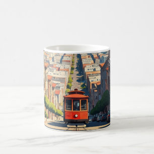 San Francisco Cable Car Kaffemugg