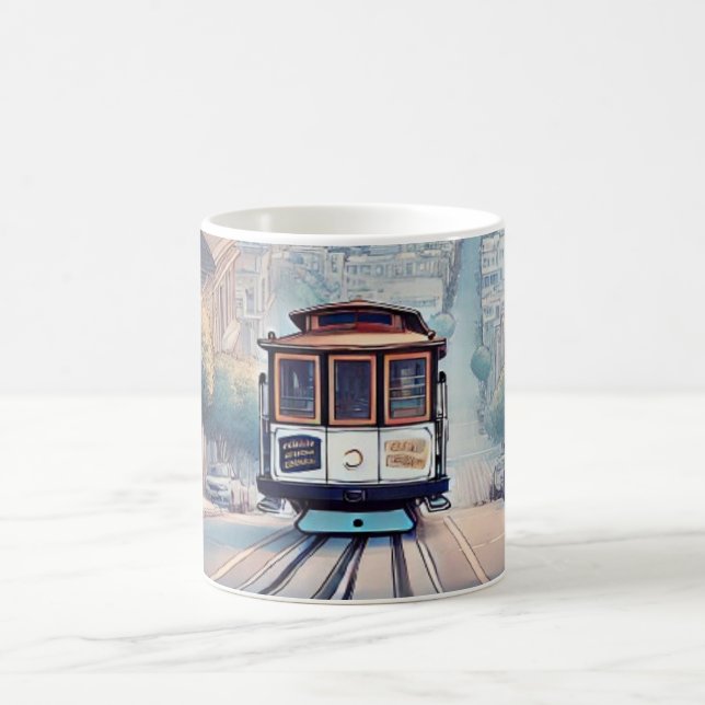 San Francisco Cable Car Kaffemugg (Center)