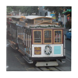 San Francisco Cable Car Kakelplatta
