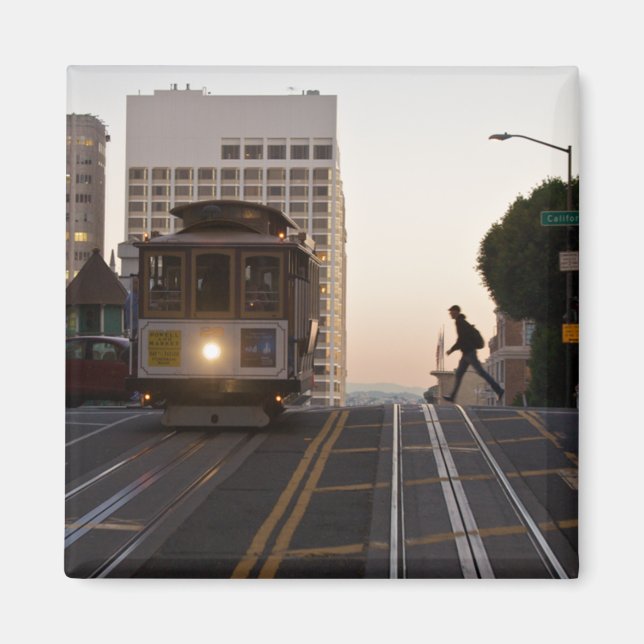 San Francisco Cable Car Magnet (Framsidan)