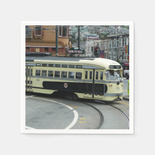 San Francisco Cable Car Pappersservett