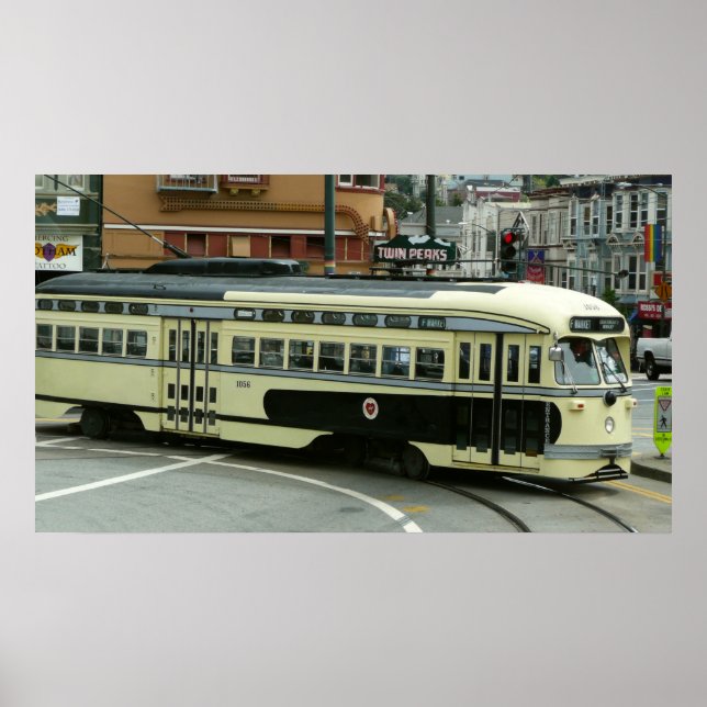 San Francisco Cable Car Poster (Framsidan)