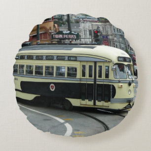 San Francisco Cable Car Rund Kudde