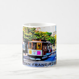 SAN FRANCISCO CABLE CAR SOUVENIR COFFEE MUGG