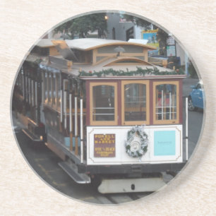 San Francisco Cable Car Underlägg Sandsten