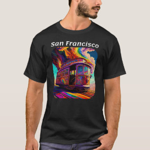 San Francisco Cable Car v2 T Shirt