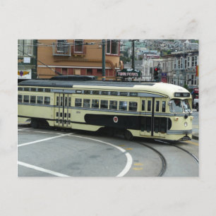 San Francisco Cable Car Vykort