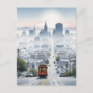 San Francisco Cable Car Vykort