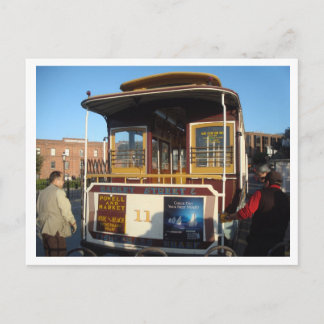 San Francisco Cable Car Vykort