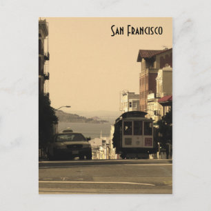 San Francisco Cable Car Vykort