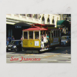 San Francisco Cable Car Vykort
