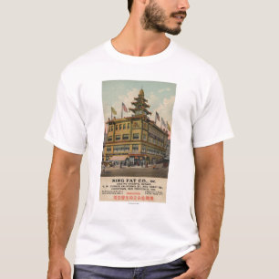 San Francisco CAChinatown AdSing tjock Co. Tee Shirt