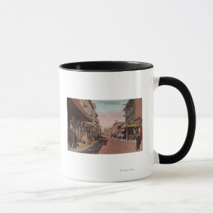 San Francisco, CADirt Road View of Chinatown Mugg