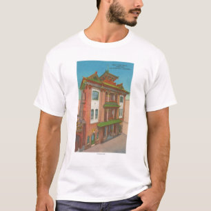 San Francisco CAKong Chowtempel i Chinatown Tee