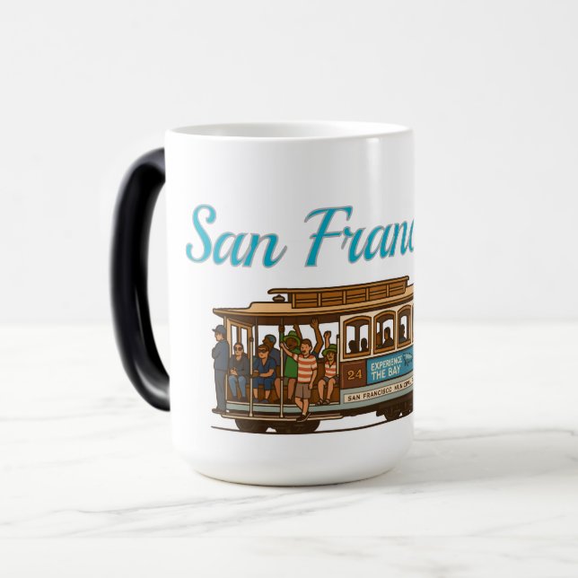 San Francisco Calbe Car Mugg (Framsida vänster)