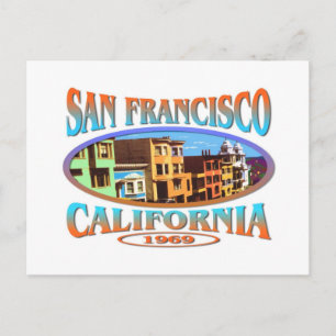 San Francisco California 1969 Vykort
