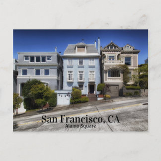 San Francisco California Alamo Square Vykort