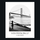 San Francisco California Arch Photo Print Poster<br><div class="desc">San Francisco California Arch Photo Print</div>