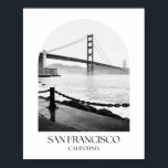 San Francisco California Arch Photo Print Poster<br><div class="desc">San Francisco California Arch Photo Print</div>