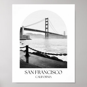 San Francisco California Arch Photo Print Poster