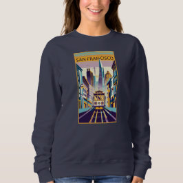 San Francisco California Art Deco T Shirt