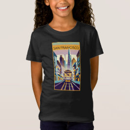 San Francisco California Art Deco T Shirt