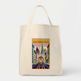 San Francisco California Art Deco Tygkasse