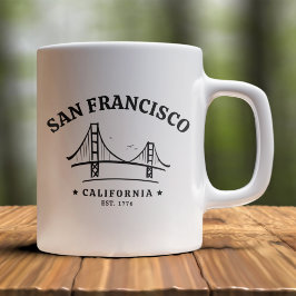 San Francisco California Beatiful Landscape Kaffemugg