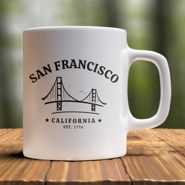 San Francisco California Beatiful Landscape Kaffemugg (Skapare uppladdad)