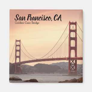 San Francisco California Bron Golden Grind Magnet