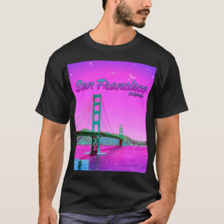 San Francisco California Golden Gate Bridge T Shirt