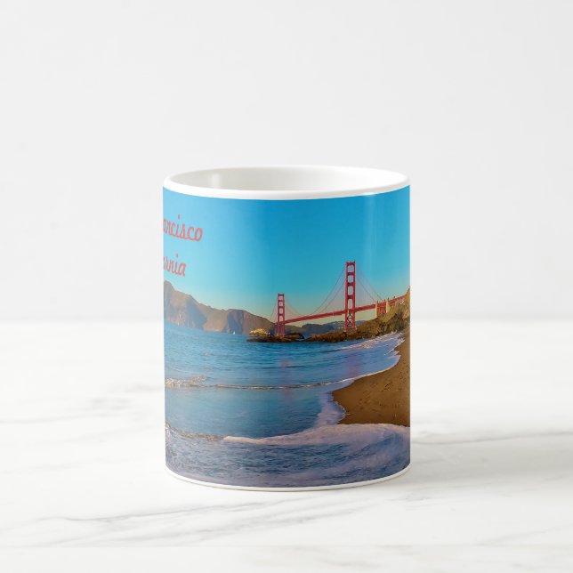 San Francisco California Golden Gate-bron Kaffemugg (Center)