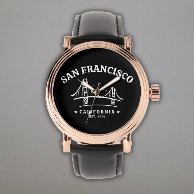 San Francisco California Golden Gate Landscape Armbandsur (Skapare uppladdad)