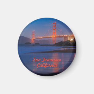 San Francisco California Golden Grind Bridge Magnet