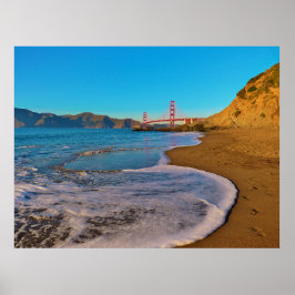 San Francisco California Golden Grind Bridge Poster