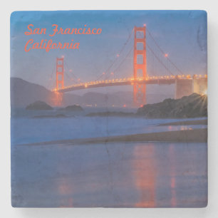 San Francisco California Golden Grind Bridge Stenunderlägg