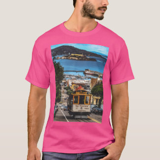 San Francisco California - Iconic Cable Car and Al T Shirt