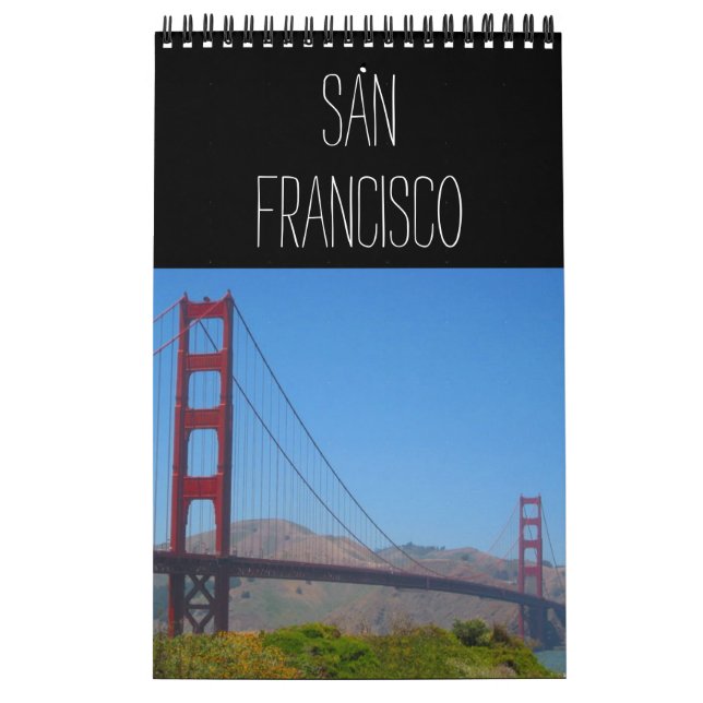 san francisco california kalender (Omslag)