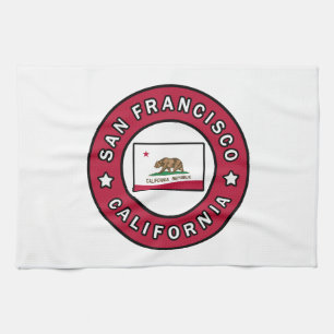 San Francisco California Kökshandduk