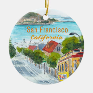 San Francisco California Ornament