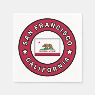 San Francisco California Pappersservett